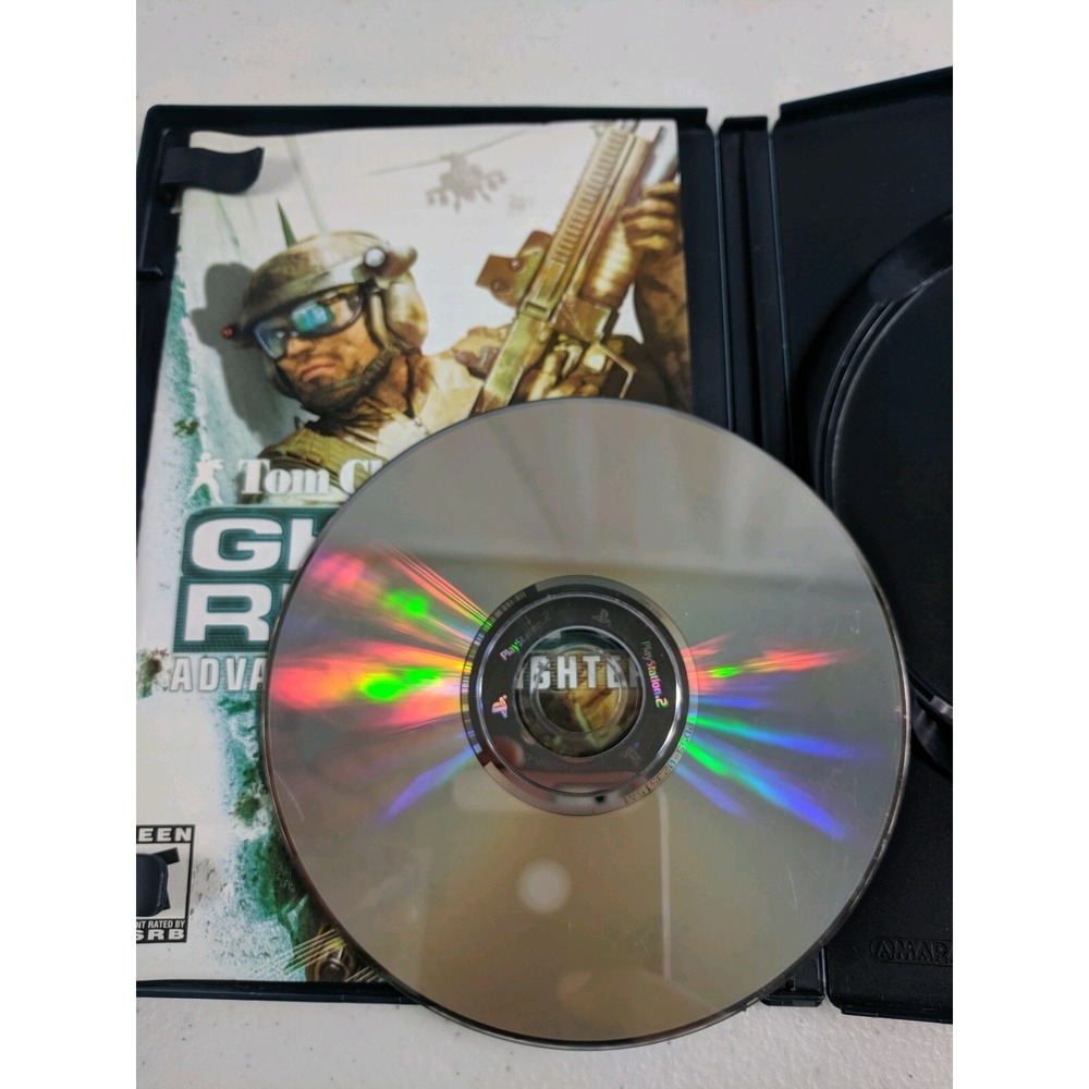 TOM CLANCY'S GHOST RECON ADVANCED WARFIGHTER - PS2 - W/MANUAL - FREE S/H (V) - Picture 5 of 5